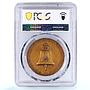 Germany Third Reich Olympiad Berlin Bayer Gad-15 SP 63 PCGS bronze medal 1936