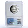 Costa Rica 1 colon Republic Coinage BCCR PF 69 NGC CuNi coin 1976