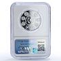 Guatemala 1 quetzal Maya Kiche Roots Ibero-American PF 69 NGC silver coin 2015