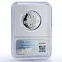 Haiti 25 gourdes Christopher Columbus Colomb History PF70 NGC silver coin 1973