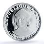 Haiti 25 gourdes Christopher Columbus Colomb History PF70 NGC silver coin 1973
