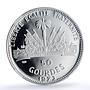Haiti 50 gourdes Woman and Child PF69 NGC silver coin 1973