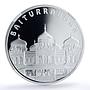 Kazakhstan 100 tenge Baiturrahman Mosque Architecture PF 69 NGC silver coin 2006