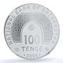 Kazakhstan 100 tenge Baiturrahman Mosque Architecture PF 69 NGC silver coin 2006