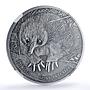 Papua New Guinea 5 kina Spiny Anteater Wildlife Fauna MS70 NGC silver coin 2012