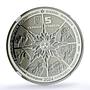 Ukraine 5 hryvnias Black Stork Chornobyl Reserve Bird Fauna MS70 NGC coin 2024
