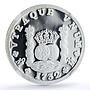 Mexico Pillar Dollar 8 Reales 1732 Restrike 1/2 oz PF 68 NGC silver medal 1988