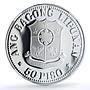Philippines 50 piso Security Plant Complex New Mint PF69 NGC silver coin 1977