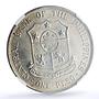 Philippines 1 peso Andres Bonifacio History Politics MS 64 NGC silver coin 1963