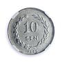 Indonesia 10 sen Riau Coinage Sukarno KM-7 MS 64 NGC aluminum coin 1962
