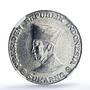Indonesia 50 sen Riau Coinage Sukarno KM-9 MS 65 NGC aluminum coin 1962