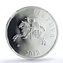Lithuania 50 litu Pond Turtle Nature Wildlife Fauna PF 70 NGC silver coin 2012