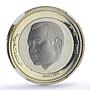 Morocco 100 dirhams Rabat Kasbah Udayas UNESCO PF 69 NGC bimetal coin 2012