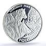 Slovakia 20 euro National Park Poloniny Wolves Fauna PF 70 NGC silver coin 2010