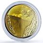 Congo 10 francs Victoria Falls Hologram Nature Landscapes proof silver coin 2003