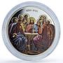 Niue 2 dollars Last Supper Orthodox Shrines Religion Art proof silver coin 2012