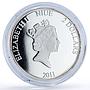 Niue 2 dollars Virgin Mary Orthodox Shrines Religion Art proof silver coin 2011