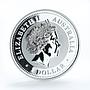 Australia 1 dollar Year of the Dog Lunar Series I 1 Oz Silver Gilded Coin 2006