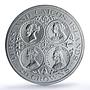 Turks and Caicos 20 crowns Queen Victoria Matte MS 69 NGC silver coin 1976