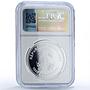 Togo 1000 francs Mars Solar System Planets Space PF 69 NGC silver coin 2019
