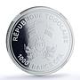 Togo 1000 francs Mars Solar System Planets Space PF 69 NGC silver coin 2019