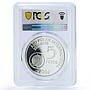 Argentina 5 pesos International Polar Year PR 69 PCGS silver coin 2007