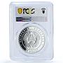 Belarus 20 roubles China Diplomatic Relations PR 69 PCGS silver coin 2007