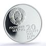 Belarus 20 roubles Gymnast Ribbon Dancer Olympics PR 69 PCGS silver coin 1996