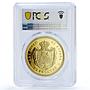 Spain Alfonso XII 25 Pesetas Restrike Replica 1876 SP 69 PCGS silver token 2020