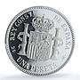 Spain Alfonso XII 1 Peseta Restrike Replica 1876 SP 69 PCGS silver token 2020