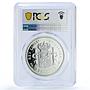 Spain Alfonso XII 2 Pesetas Restrike Replica 1882 SP 69 PCGS silver token 2020