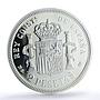 Spain Alfonso XII 2 Pesetas Restrike Replica 1882 SP 69 PCGS silver token 2020
