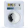 Tuvalu 1 dollar Mayflower Ship Clipper Seafaring PR 70 PCGS silver coin 2012