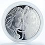 Tuvalu 1 dollar Frederik Chopin 1810-1849 proof silver coin 2010