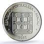 China Macau 5 patacas Portuguese Colony KM-24.1 MS 65 PCGS CuNi coin 1985 SM