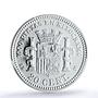 Spain Provisional 20 Centimos Restrike Replica 1870 SP 69 PCGS silver token 2020