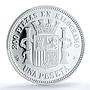Spain Provisional 1 Peseta Restrike Replica 1869 SP 69 PCGS silver token 2020