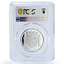 Spain Republic 1 Peseta Restrike Replica 1933 SP 69 PCGS silver token 2020