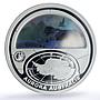 Australia 5 dollars Aurora Australis Ship Hologram PR 69 PCGS silver coin 2009