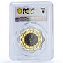 Malta 5 euro Maltese Bee Nature Wildlife Fauna Gilt MS 68 PCGS silver coin 2024
