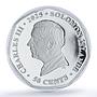 Solomon Islands 50 cents Orwell Literature PL 70 PCGS silvered iron coin 2025