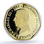 Solomon Isl. 50 cents Orwell Literature Gilt PL 70 PCGS silvered iron coin 2025