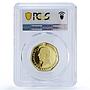 Solomon Islands 50 cents Orwell Animal Farm Gilt PL 70 PCGS silv. iron coin 2025