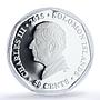 Solomon Islands 50 cents Orwell Literature PL 69 PCGS silvered iron coin 202