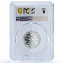 Ukraine 2 hryvnias Aquarius Kid Child Zodiac Signs PR 70 PCGS silver coin 2015