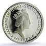 Great Britain 2 pounds Britannia Issue Anniversary PR 70 PCGS silver coin 1997