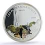 Benin 1000 francs Paris France Eiffel Tower Romantic PR 70 PCGS silver coin 2013