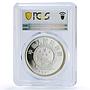 China 10 yuan Swan Bird Wildlife Fauna PR 69 PCGS silver coin 1997