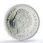 Spain Alfonso XIII 5 Pesetas Restrike Replica 1892 SP 69 PCGS silver token 2020