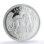 Nicaragua 10 cordobas Jaguar Cat Wildlife Fauna PR 70 PCGS silver coin 2020